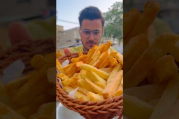 Street French Fries in Karachi #frenchfries #foodshorts #shorts #shortvideo #viral