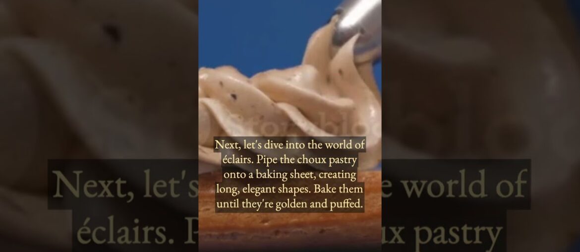 Exquisite French Pastries: Learn the art of creating delicate and flaky French pastries