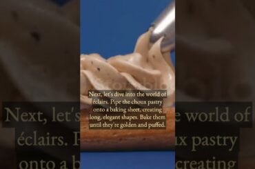 Exquisite French Pastries: Learn the art of creating delicate and flaky French pastries