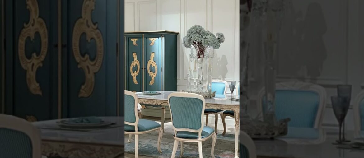 OE-FASHION Bespoke luxury French palace style marble long dining table OE-FASHION Bespoke luxury French palace style marble long dining table