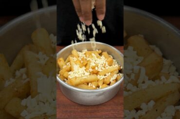 Cheesy French Fries ASMR Cooking  #shorts #food #cooking #streetfood #crunchytreats #asmr
