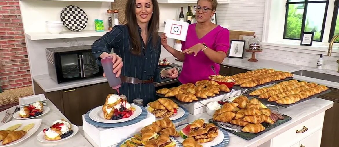 Authentic Gourmet 24 or 48 French Butter Croissants on QVC Authentic Gourmet 24 or 48 French Butter Croissants on QVC
