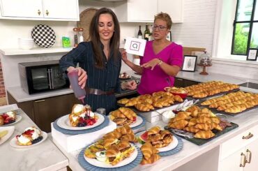 Authentic Gourmet 24 or 48 French Butter Croissants on QVC