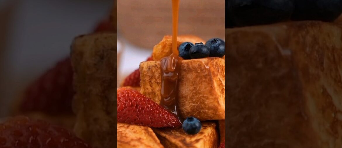Caramel French Toast #fforflavor #youtubeshorts #frenchtoast #lotus lotu
