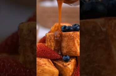 Caramel French Toast #fforflavor #youtubeshorts #frenchtoast #lotus lotu