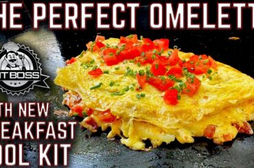 HOW TO MAKE PERFECT OMELETTE ON THE GRIDDLE! IS THE OMELETTE RING NECESSARY? ALL NEW GRIDDLE TOOLS