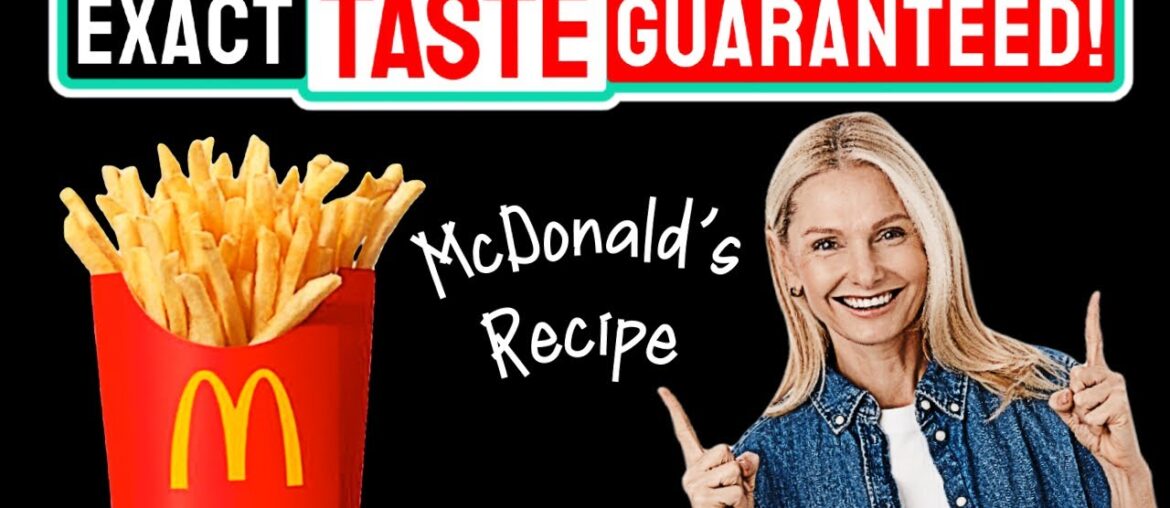 McDonald's French Fries Recipe HACKED: Make and Exact Copy at Home!