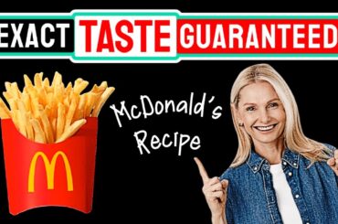 McDonald's French Fries Recipe HACKED: Make and Exact Copy at Home!