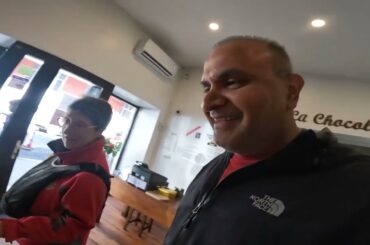 Buying gourmet chocolate in Antananarivo,Madagascar!