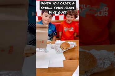The World’s BEST French fries #shorts #youtubeshorts #fiveguys #frenchfries #worldsbest