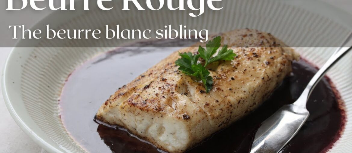 🧈 Like a Beurre Blanc but with Red Wine 🧈 🧈 Like a Beurre Blanc but with Red Wine 🧈