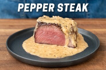 Restaurant Level French Pepper Steak (Steak au Poivre)