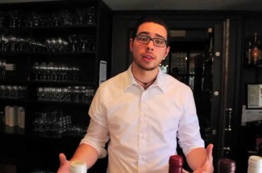 Choosing Your Wine at French Restaurant Celestin