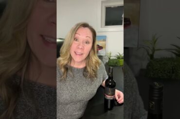 Wine review: 2021 Cabernet Franc from Between the Lines Winery. #wine #shorts