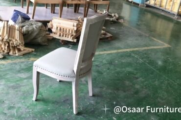 Vintage Curved Wood French Restaurant Dining Chair from Osaar Furniture