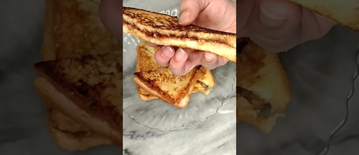 Chacolate French Toast Recipe #breakfast #shorts #ytshorts #kitchenrecipe #hajj2024 #breadsnacks