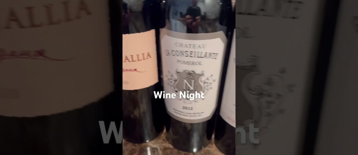 Preparing For a Wine Night