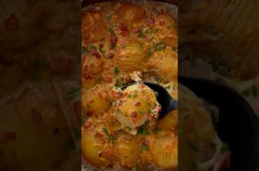 Hasselbacon potato bake | taste.com.au
