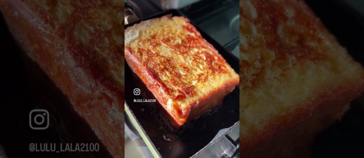 Breakfast in my dayoff  #french toast#coffee a#homebarista #brevilleinfuser #whateatinaday#breville