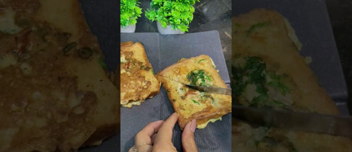 5-Minute Masala French Toast Recipe Revealed #subscribe #eggrecipe #shorts