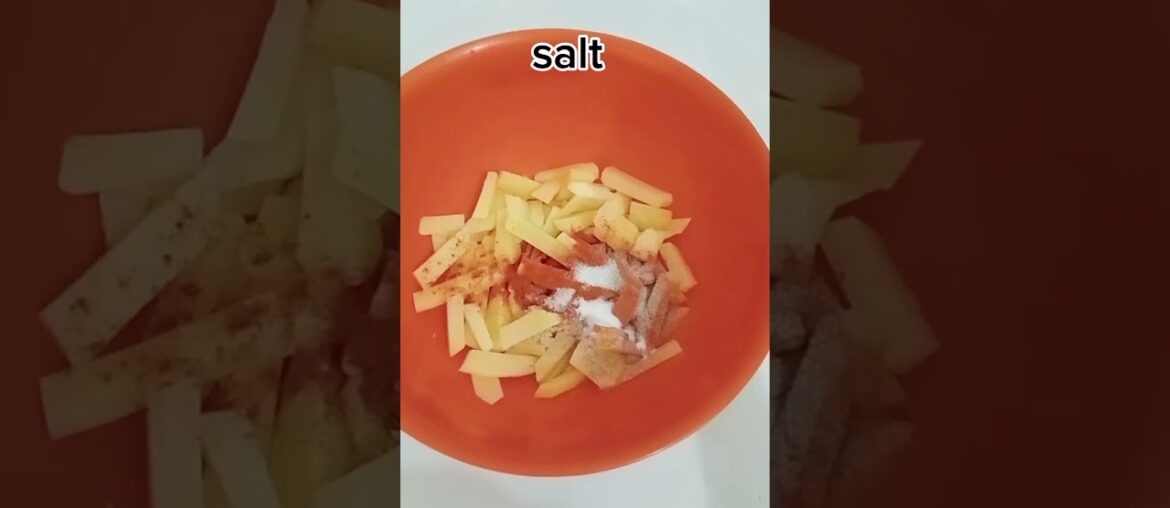 Spicy  French Fries #cooking #french #fries #shorts #subscribe#trending