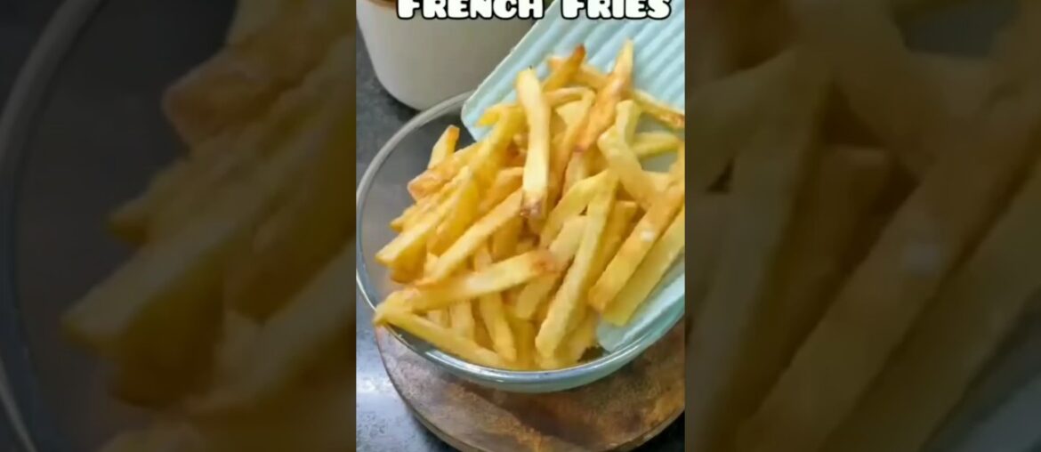 Potato French Fries Recipe At Home/Very Easy Very Tasty In 5Min /#snacks #youtubeshorts #ytshorts