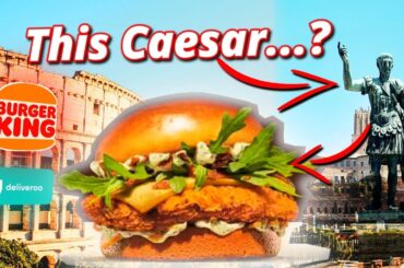 First try...New Bacon Caesar Crispy Chicken?? - Burger King | Friday Food Review