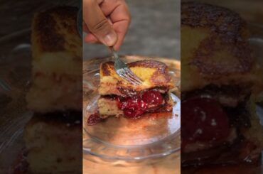 Outdoor ASMR Breakfast: Easy French Toast Recipe #ASMRCooking #subscribe