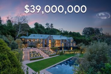 Touring a $39,000,000 BATMAN-Style Mansion in BEVERLY HILLS