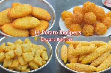 14 Amazing Potato Recipes!! Collections! French Fries, Potato Sticks, Potato Chip, Potato Snacks