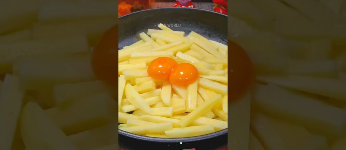 Home made french fries. #recipe #frenchfries #potatofry #newrecipe #viral #shorts