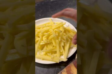 French fries #shortsvideo #ytshorts #asmr #theduskychef #food #ytviralshorts #recipe