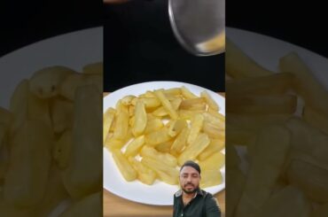 French Fries with Tomato Ketchup cooking #shorts #asmrcooking