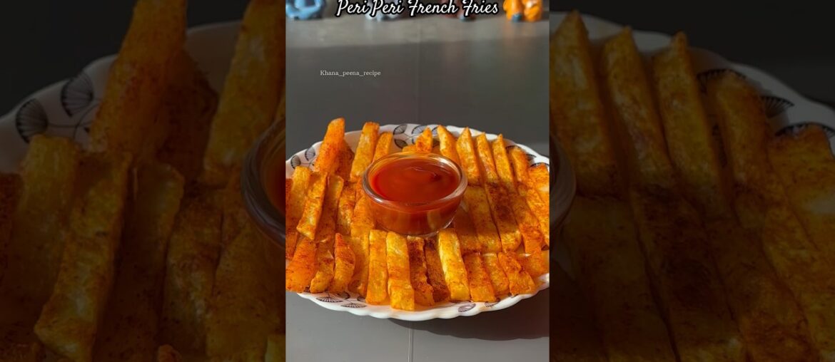 Recipe of Peri Peri French Fries #shorts #viral #frenchfries #snacks Recipe of Peri Peri French Fries #shorts #viral #frenchfries #snacks