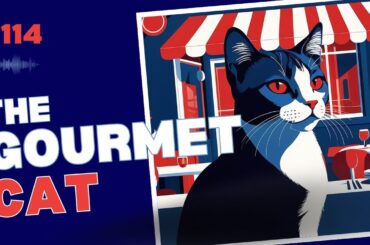 E114- Short Stories in French by HFF - Boundy The Gourmet Cat