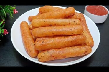 New Style Potato Snacks Recipe! Its So Delicious! Crspy Potato Fingers! French Fry! Potato Recipes