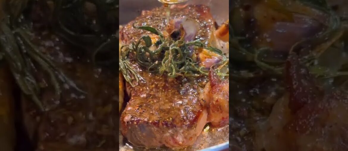 ** Steak Au Poivre: Restaurant Quality at Home!** #Shrots #CookingShow #RecipeIdeas #foodshorts #fyp