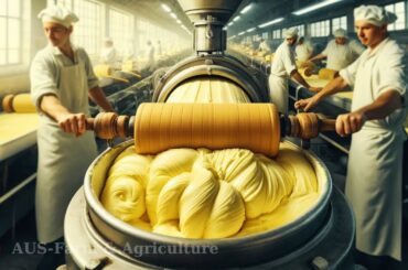 How Awesome Flavor of French Butter Is Made: French Butter Factory Process