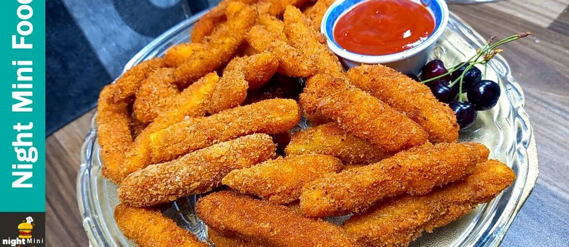 Crispy French Fries Recipe | Evening Potato Snacks Recipe | New Evening Snacks Recipe NightMiniFood