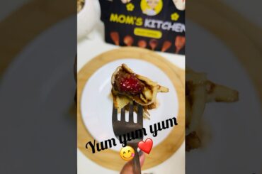 How to make Crepes |Nutella Creape |French Crepe recipe| #yummy #yutubeshorts #yummyfood #kids