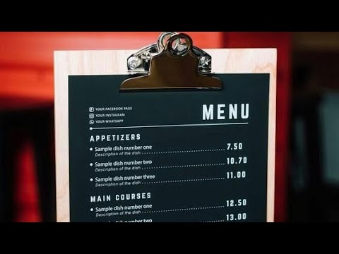 Preparing The Menu and Learning The Menu fine dining Preparing The Menu and Learning The Menu fine dining