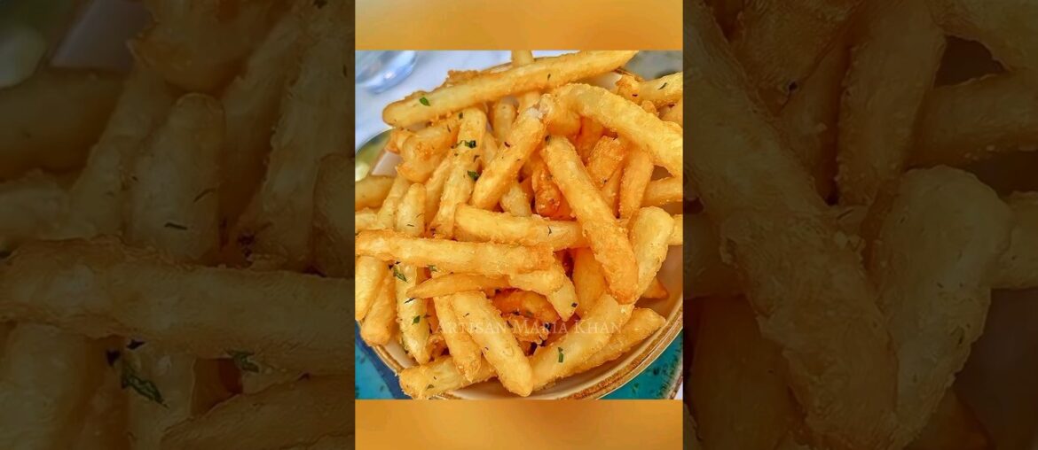 Crispy French Fries Recipe #shorts  #frenchfries #short #fries #tiktok