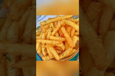 Crispy French Fries Recipe #shorts  #frenchfries #short #fries #tiktok