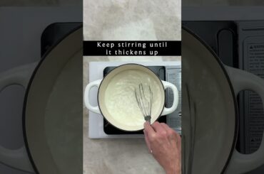 Classic French Bechamel sauce