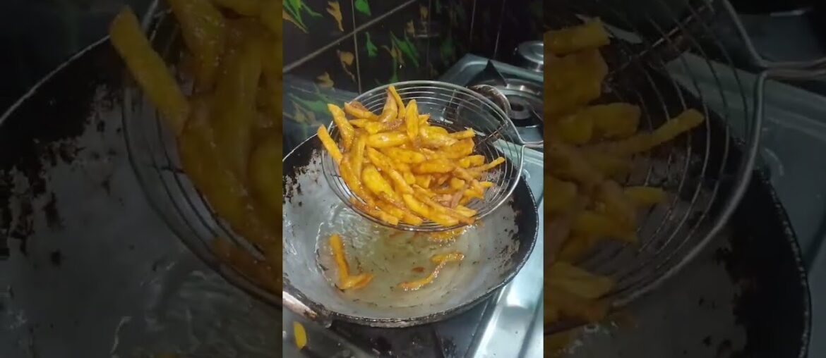 french fries recipe ASMR #shorts