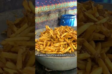 Special and delicious french fries of peshawar