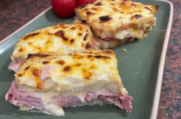 Croque monsieur recette facile, French Croque monsieur easy recipe, #recipe#recette