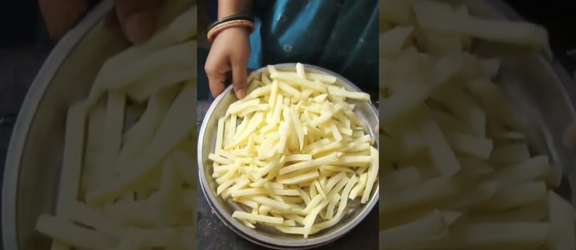 HOW to make french fry At home #short #shorts #food #trending