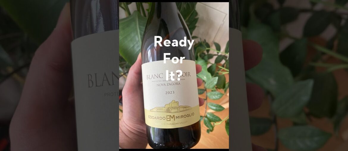 Ready for this wine? Blanc de Noir from Edoardo Miroglio #pinotnoir #winelovers #wine #wineculture Ready for this wine? Blanc de Noir from Edoardo Miroglio #pinotnoir #winelovers #wine #wineculture