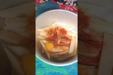 potato french fry recipe #shorts